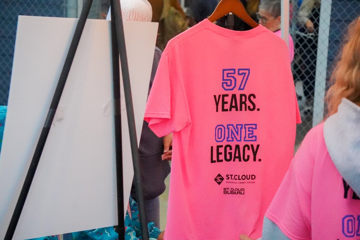 stcloudfcu's tweet photo. Becker! WOW! 

You showed up, braved the rain and packed the stands in pink on Friday night during @BeckerFootball's Tackle Cancer game! 🩵🏈

What a great night coming together as a community to help raise funds for the @RSCRCF and our TriUnity Foundation, and cheering on the Bulldogs led by legendary head coach Dwight Lundeen in his 57th and final season. 🩷🤍

And congrats to the winners of three great prizes that were given away at halftime! Go Bulldogs!!

#UnitedWeMakeADifference #YourStoryOurPassion #SCFCU #CancerAwareness #TackleCancer #Becker
