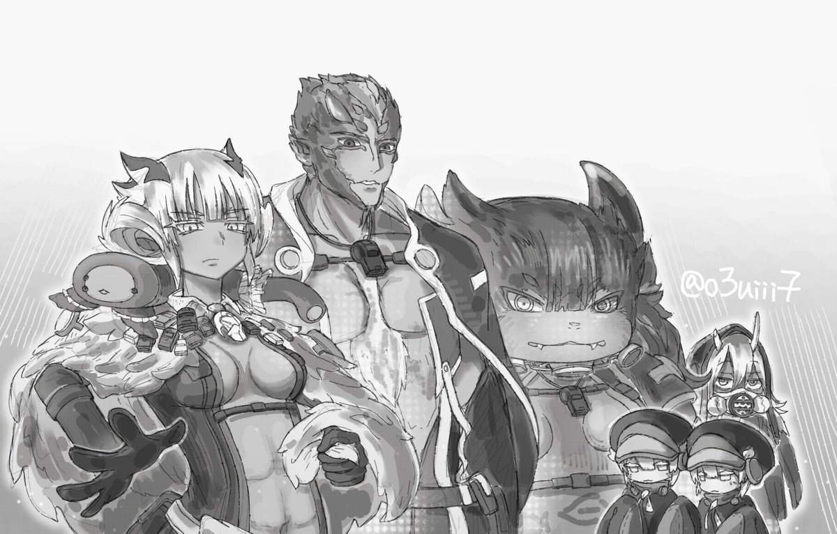 o3uiii7_007's tweet photo. Two teams！
#メイドインアビス
#ozen #srajo https://t.co/vZdz4Cuy11