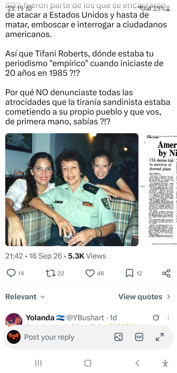 fenixnik's tweet photo. @TifaniRoberts Oye @TifaniRoberts para que estés informada, cuando bloqueas a alhuien te puedes perder de cosas interesantes. https://t.co/zTP5wJJG1v