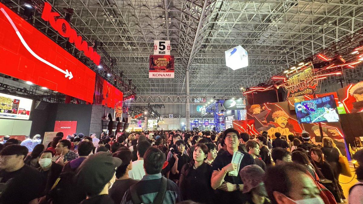 jagnay_'s tweet photo. 大盛況
#tgs2026 https://t.co/EpFE84krgq