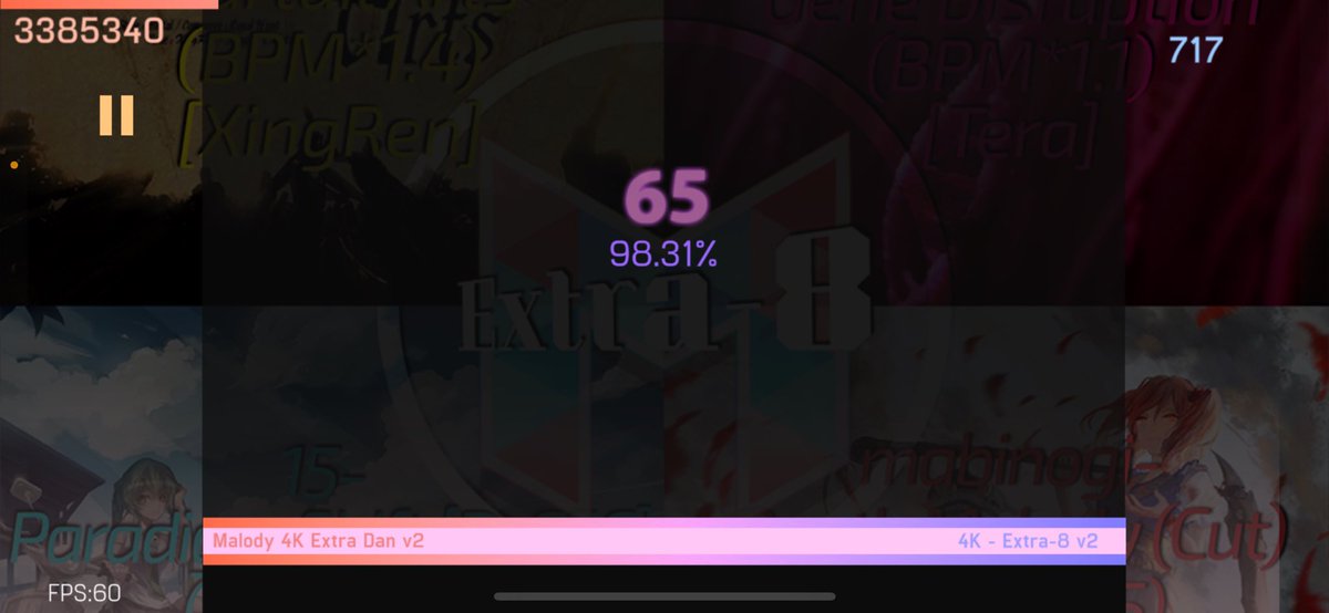 Ajod_yah's tweet photo. 2026 / 09 / 18
v2Ex8合格しました　😘

98.31→97.39→97.44→96.84
単曲98.31→96.64→97.52→95.94

マロPE https://t.co/MkUI26bUsp