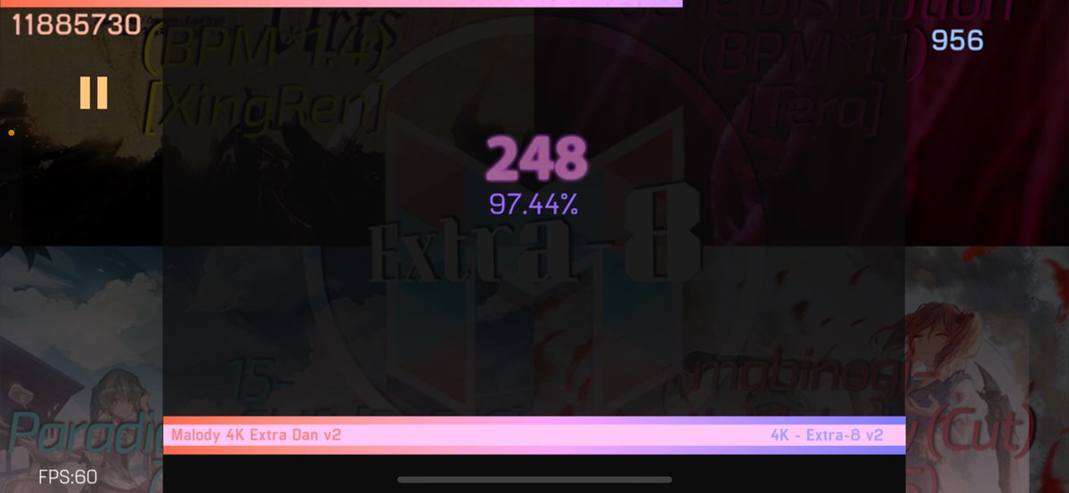Ajod_yah's tweet photo. 2026 / 09 / 18
v2Ex8合格しました　😘

98.31→97.39→97.44→96.84
単曲98.31→96.64→97.52→95.94

マロPE https://t.co/MkUI26bUsp
