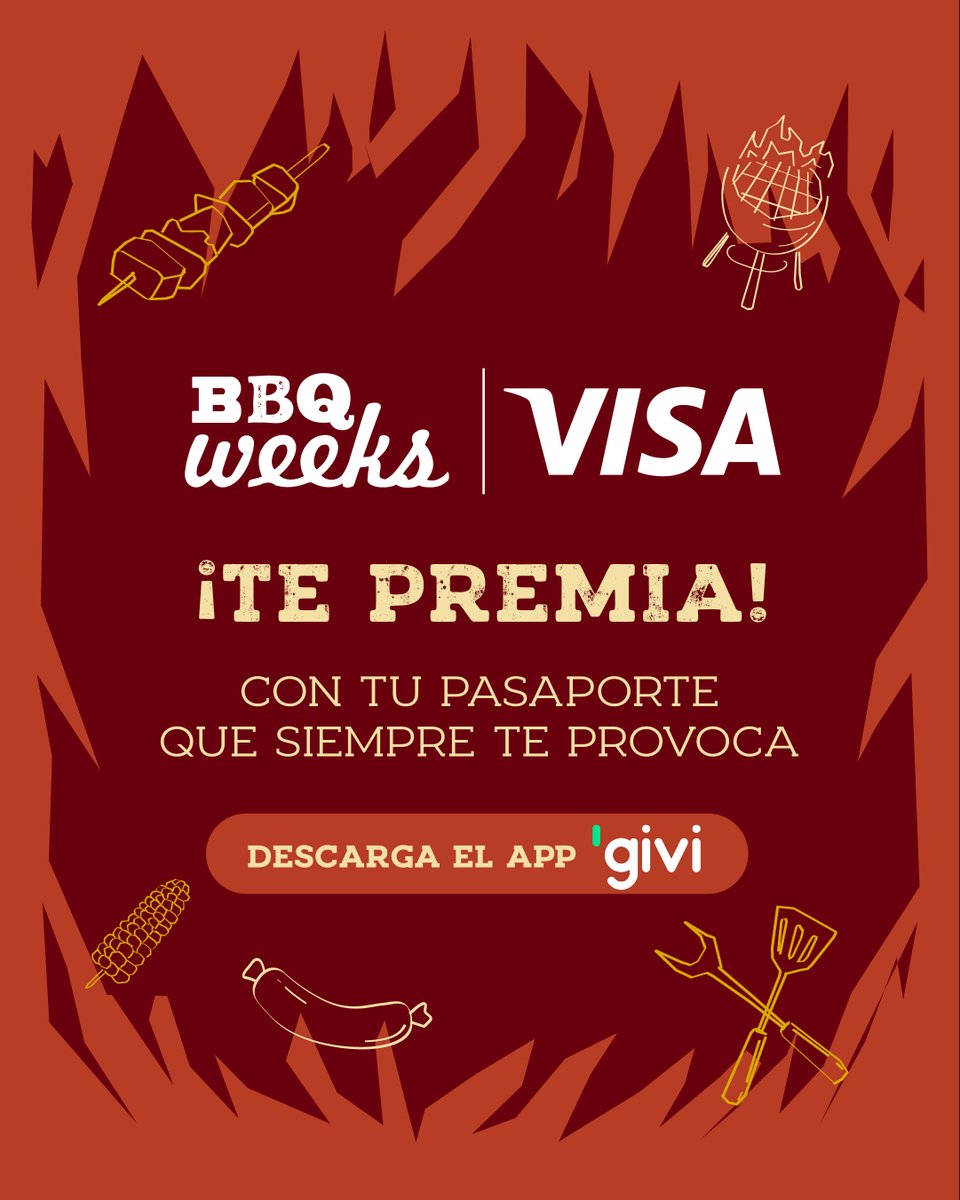 PanamaWeek's tweet photo. ¡Tu Pasaporte BBQ Weeks te provoca y te premia! 

En BBQ Weeks cada visita suma una nueva oportunidad de acercarte al GRAN PREMIO

Activa aquí:
https://t.co/58YorGexrS

🔓Desbloquea premios aleatorios⤵️
✔️Cupón de $25.00 en crédito para productos Weber por la compra de +$150.00 https://t.co/ChkL65z8L0