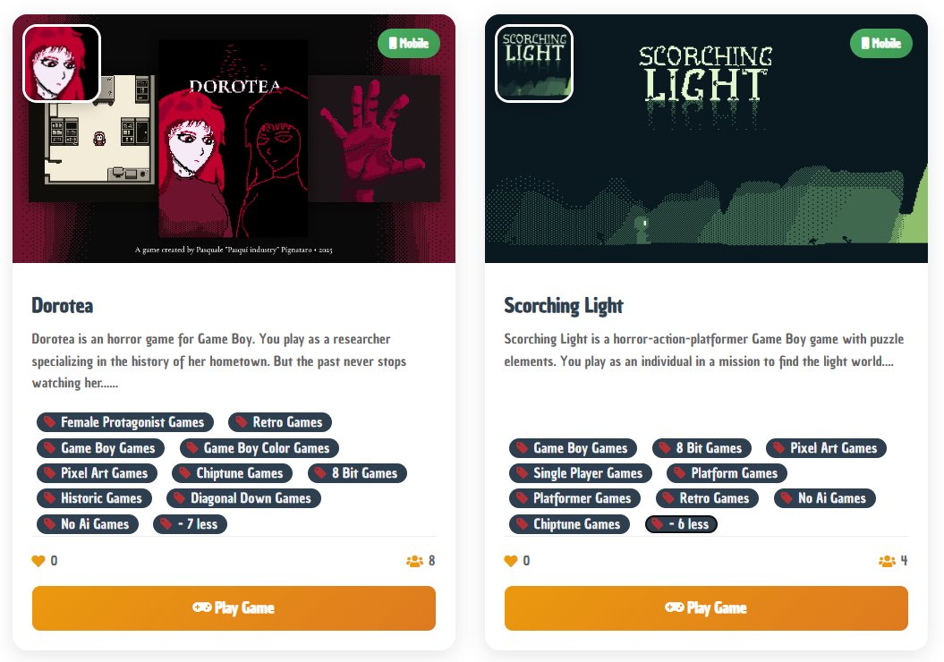 Pasquiindustry's tweet photo. My homebrew Game Boy games Dorotea and Scorching Light are now also available on https://t.co/7FN5PLfXTI @HTML5Arcade. Enjoy!

■ https://t.co/mtSqcrX1Ml
■ https://t.co/lreYHRROy0

#GameBoy #Html5 #IndieGames #GameDev https://t.co/fTWHnKrSFx