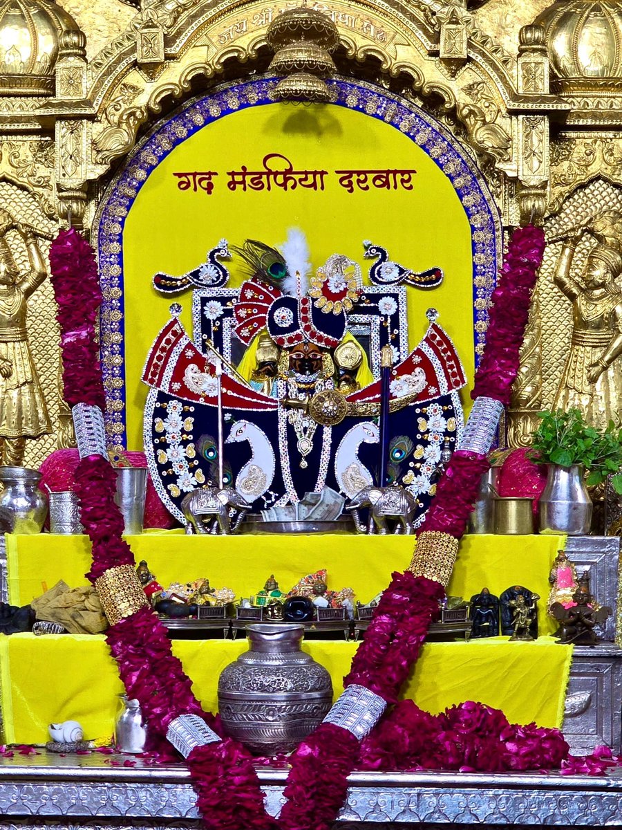 KapilShrimali's tweet photo. श्री सांवलिया सेठ की जय (आज के दर्शन) 19 सितंबर https://t.co/ThNoYSrXyn