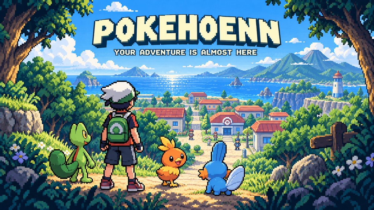 POKEHOENNRH's tweet photo. Are you ready to step into the world of POKEHOENN today? 🌿⚡
We’re running the final tests and getting Hoenn ready for your arrival. Your first partner, new rivals, and a whole adventure are waiting.
Stay close — we’re almost ready to open the gates. 👀

#robinhood https://t.co/EsnvJ1DUv7