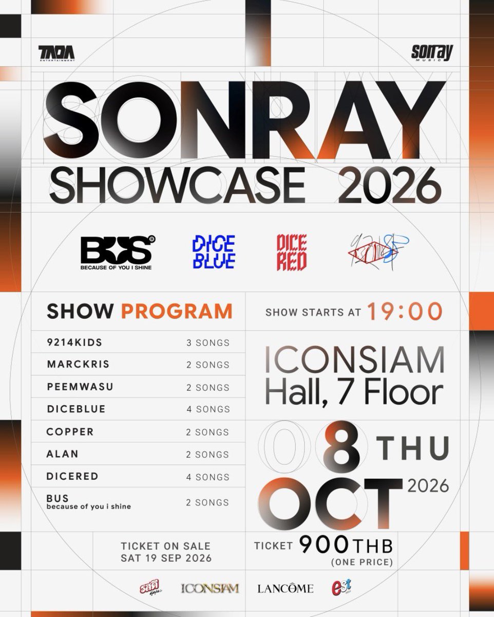 bbyboocms_'s tweet photo. งานนี้ #SONRAYSHOWCASE2026 ใครกดบัตรไปเจอ #BUSbecauseofyouishine กับ #DICE_SONRAY กันได้แล้วบ้างค้าบ 🌟🎀

เบบี้บูรับออกแบบ giveaway ของแจกน้า ทันใช้วันคอนแน่นอนค่า 🩷

✅ คิวว่าง ✅

— ราคาเริ่มต้นน่ารักมาก แค่ 40฿ เท่านั้น
🥂 dm จองคิวออกแบบได้เล้ย https://t.co/A6nCO7CL3L