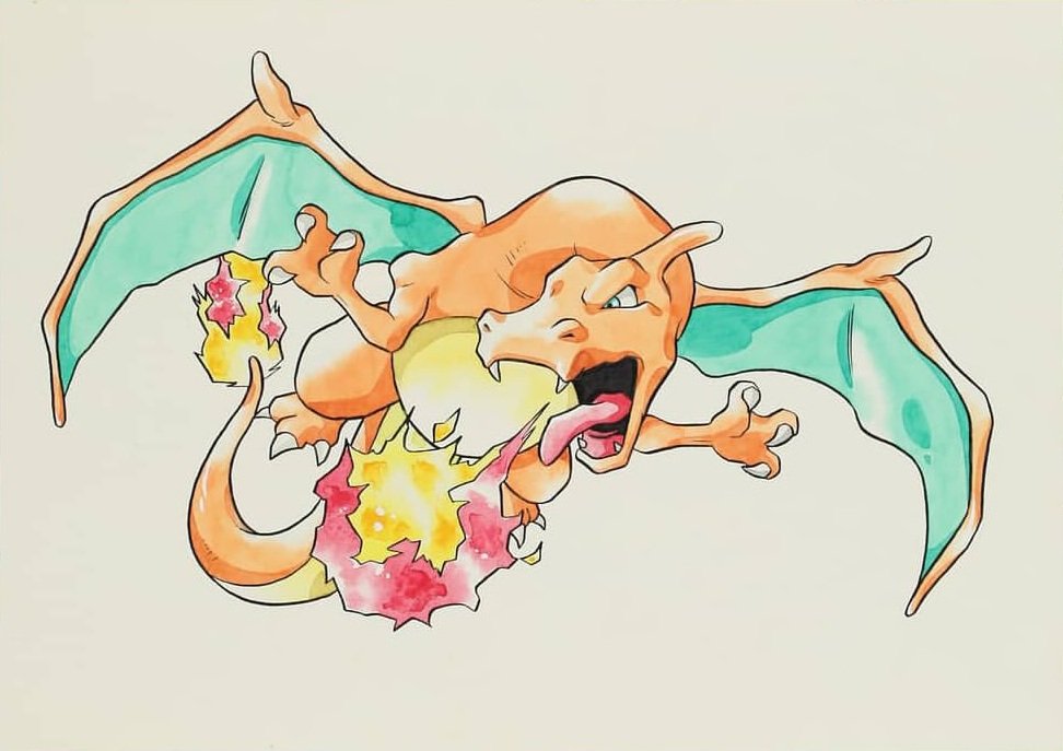 El_Aleph87's tweet photo. For years, it was widely believed that Ken Sugimori was in charge of the Bandai Pokémon Carddass artwork, but it was actually @utsuboy Masaya Shiozaki, an illustrator who worked under GAME FREAK's supervision, who was responsible for them! https://t.co/xTZ8uqU4dW