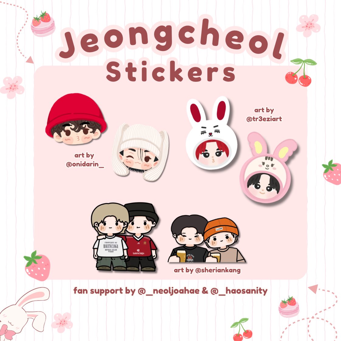 _neoljoahae's tweet photo. ૮ ․ ․ ྀིა 

#JCinJollitown [D1]
#JcListSunTukanSaJollibee

fan support by @_neoljoahae &amp; @_haosanity 

౨ৎ jeongcheol stickers ౨ৎ

ᢉ𐭩 like &amp; rt
ᢉ𐭩 follow @likha_hp on tiktok
ᢉ𐭩 strictly 1:1
ᢉ𐭩 loc: tba

art by: @onidarin_ @tr3eziart @sheriankang https://t.co/eJTmtM5FhI