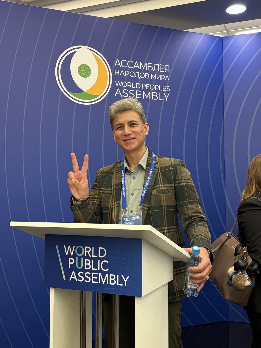 i_dhirajsingh's tweet photo. So excited to be addressing the 2nd World Public Assembly in Moscow

The bonus is also meeting outstanding leaders and visionaries from 150 countries who’re bringing their own particular expertise to this grand assembly

#worldpublicassembly #moscow #global #visionaries #ideas https://t.co/O3uQJMOlCm