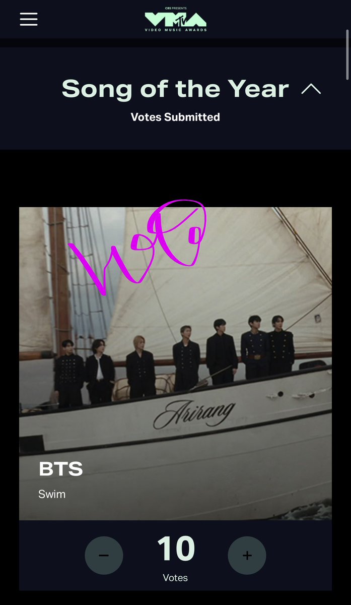 yun_army7654321's tweet photo. Voteโ
๐ https://t.co/xFDrJIvJW7
#BTS #๋ฐฉํ์๋
๋จ
#VMAs2026 https://t.co/10nBKVkGtl