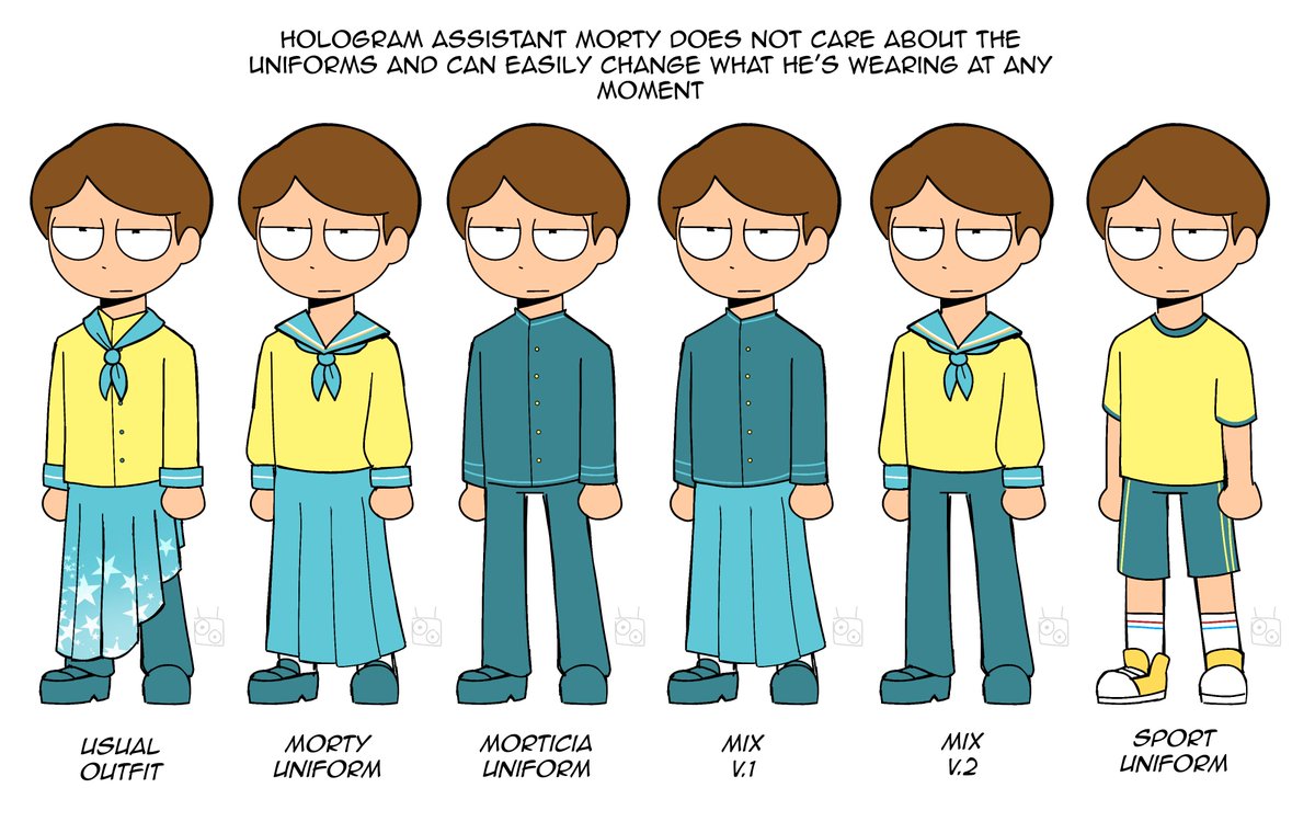 Blegh_Niw's tweet photo. I like the MMS au

#RickandMorty #mortymiddleschool https://t.co/iTgUXnUs5f