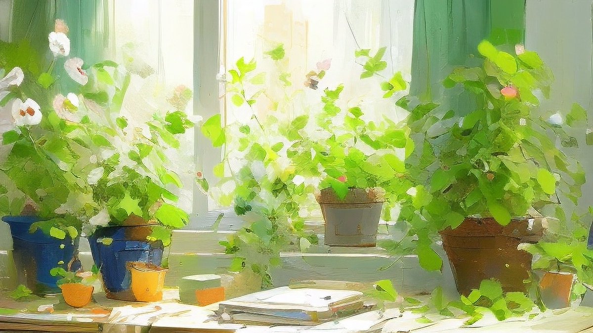 adril517866's tweet photo. My tiny, tidy desk = my happy work zone. Small plants + one favorite mug = all the vibe I need to get things done. https://t.co/ERkKwduQnH