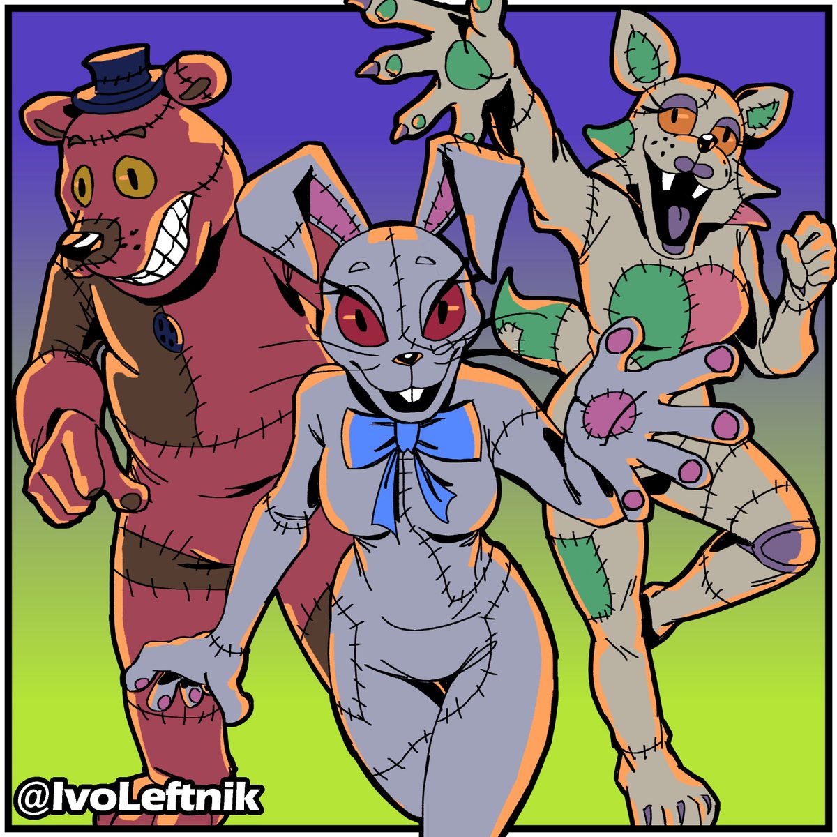 IvoLeftnik's tweet photo. Vanny got some new friends
#fnaf #securitybreach https://t.co/glLaalmsxv
