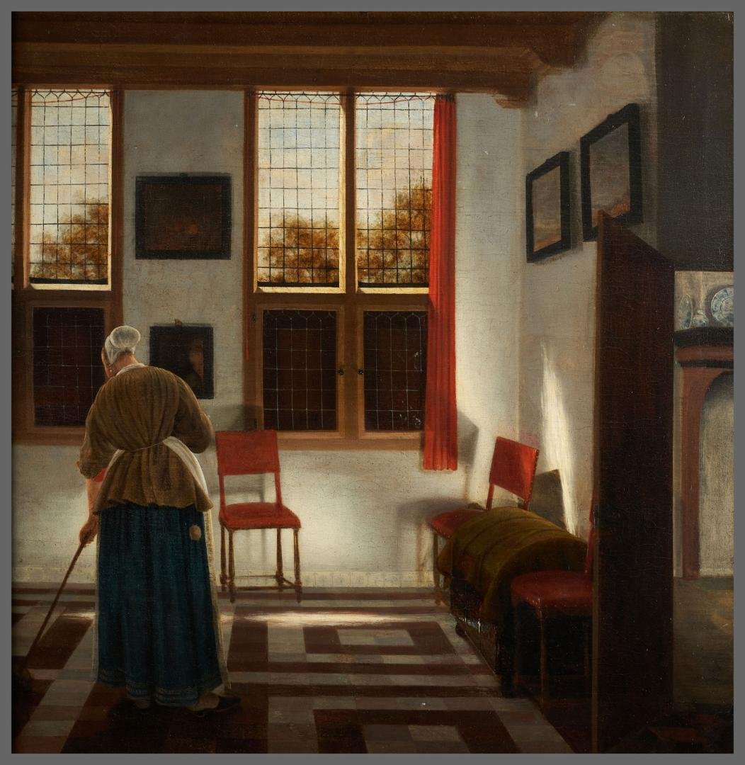 plummie9's tweet photo. Pieter Janssens Elinga (1623 – 1682)

La Balayeuse, c. 1670

@PetitPalais_ 
#DutchArt https://t.co/E7dFCUakn3