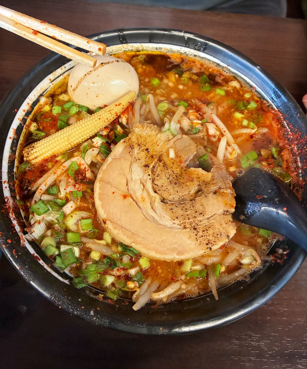 kijiumauma's tweet photo. 蠍のラーメン🦂✨
おいしー！
朝からめちゃくちゃ並んでてびっくりした〜 https://t.co/OKaoQFdeHL