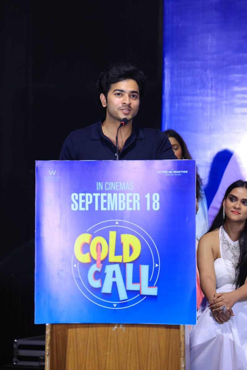 RamDamodarRadar's tweet photo. Another Malayalam talent stepping into Tamil cinema! ❤️‍🔥

#KrishnaVijay, who impressed as the lead in Cousins and Kalyanam, makes his Tamil debut with #ColdCall 👏

A fresh beginning in Tamil cinema and hopefully the start of an exciting journey ahead! Wishing him all the best❤️‍🔥 https://t.co/hcvZdqdwBx