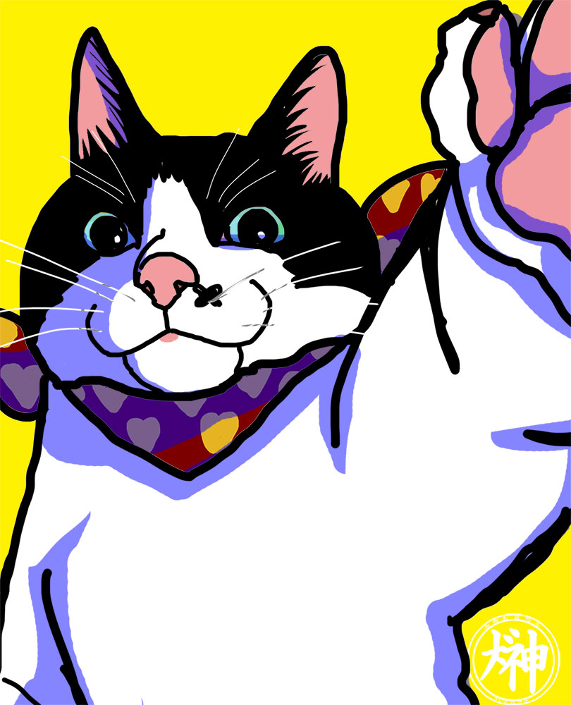 wildwonderwolf's tweet photo. #全クリエイターに告ぐ猫の作品を解放せよ

うちのロク https://t.co/58gyM9V2Ks