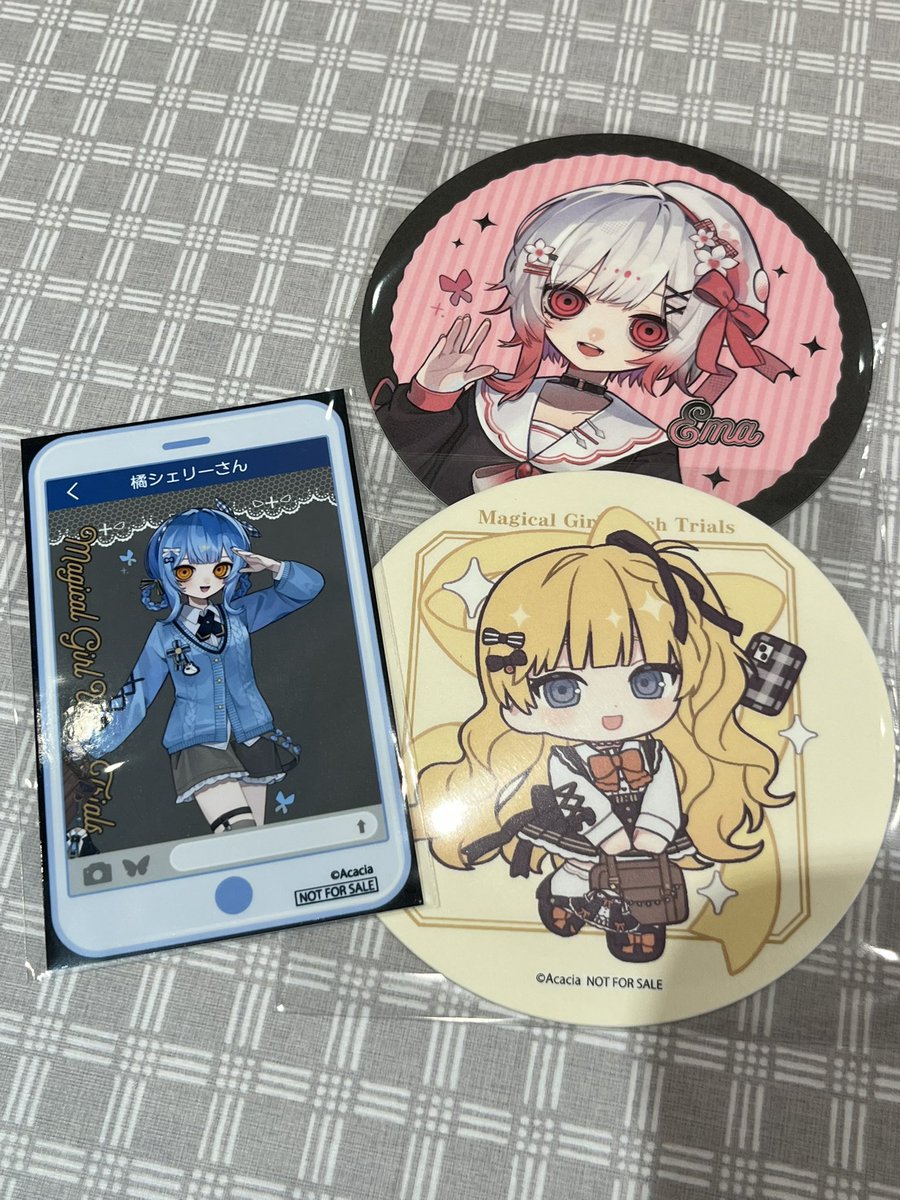Moka61cafe's tweet photo. 魔法少女ノ魔女裁判 交換
まのさば 交換

譲 特典シェリー
     コースターミリア、エマ
求 同種アンアン(コースターミニキャラのみ) https://t.co/FP8jhjrAzQ