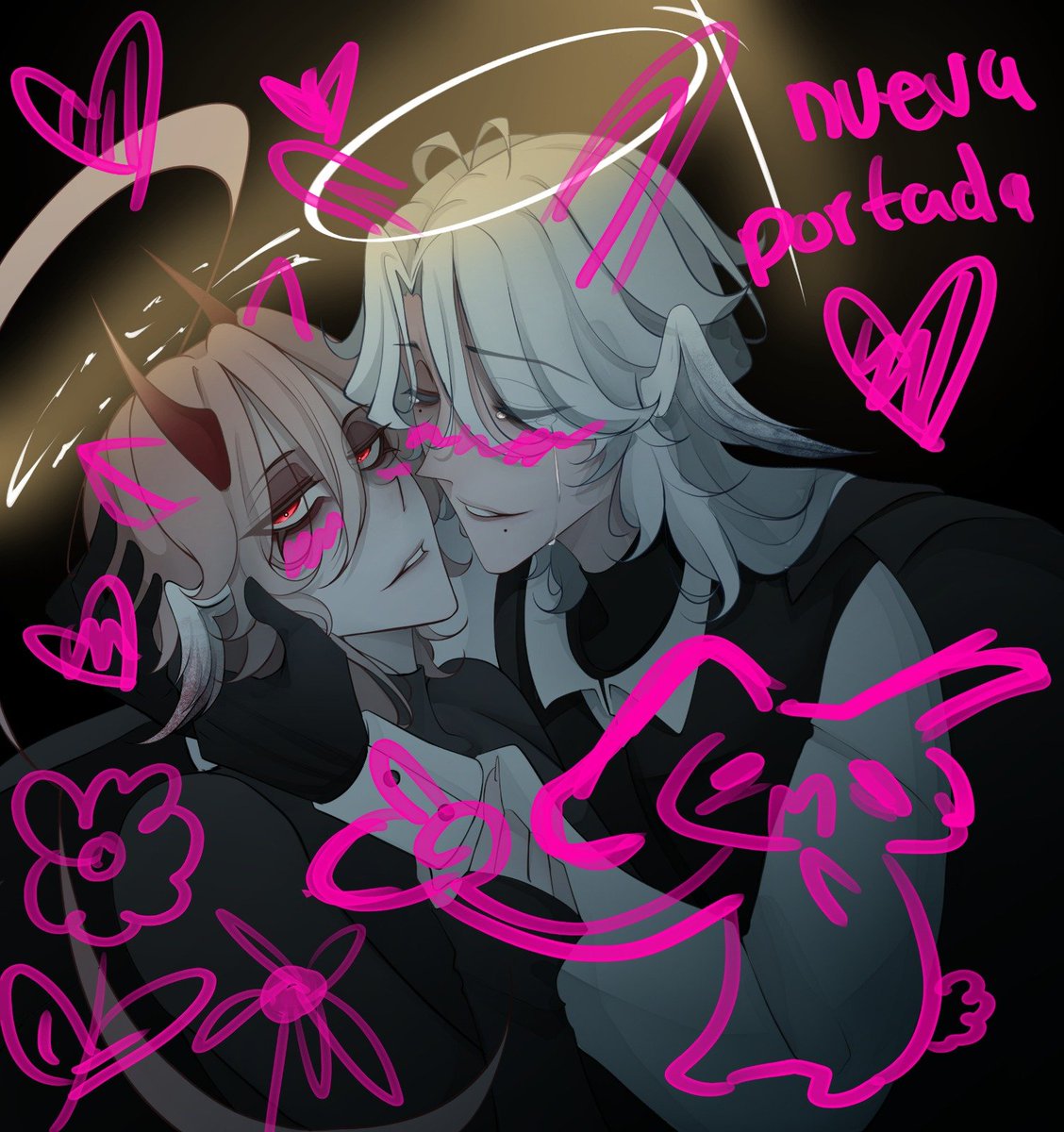 Dacrio0's tweet photo. Nueva portada de mi webtoon pq me aburrió la anterior 🫃

#oc https://t.co/eIClE3Imit