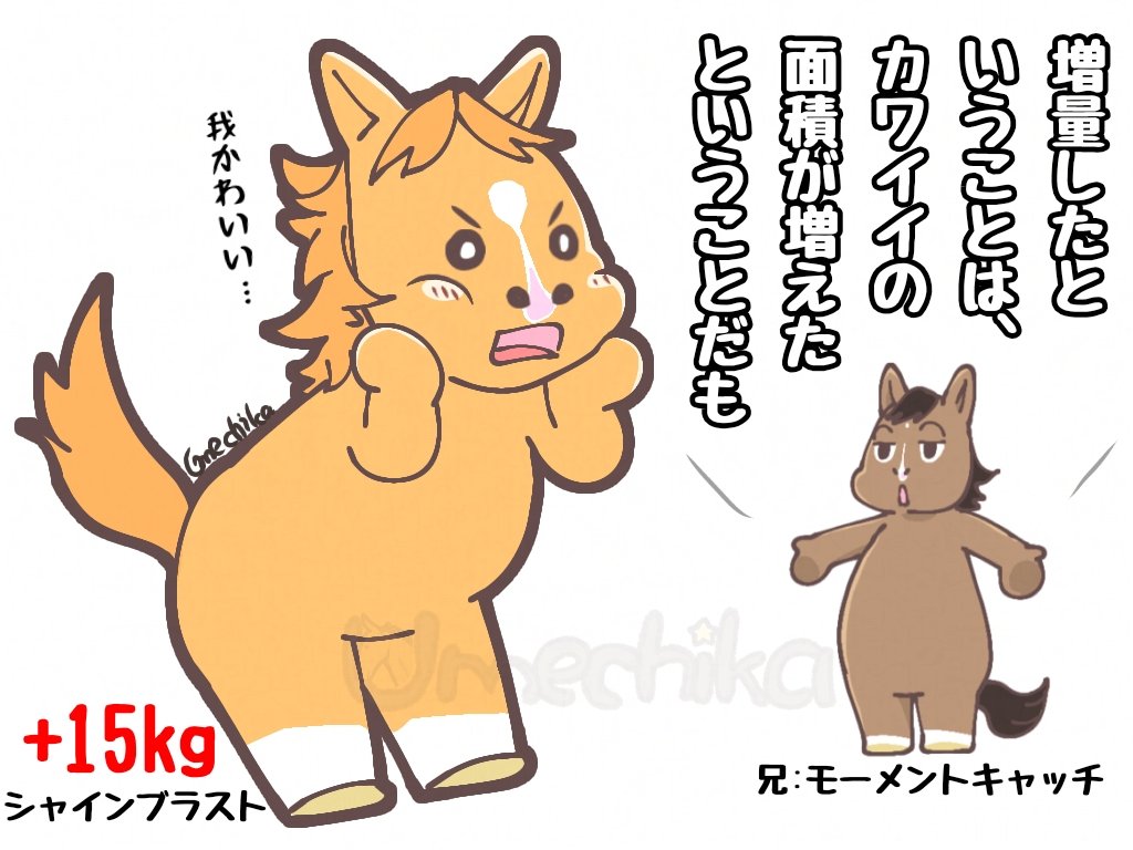 umechika_JP's tweet photo. シャインブラスト復帰戦は2着！
可愛さ増量してました💞

＃リアルダビスタ
＃シャインブラスト https://t.co/qOeerMQCyJ