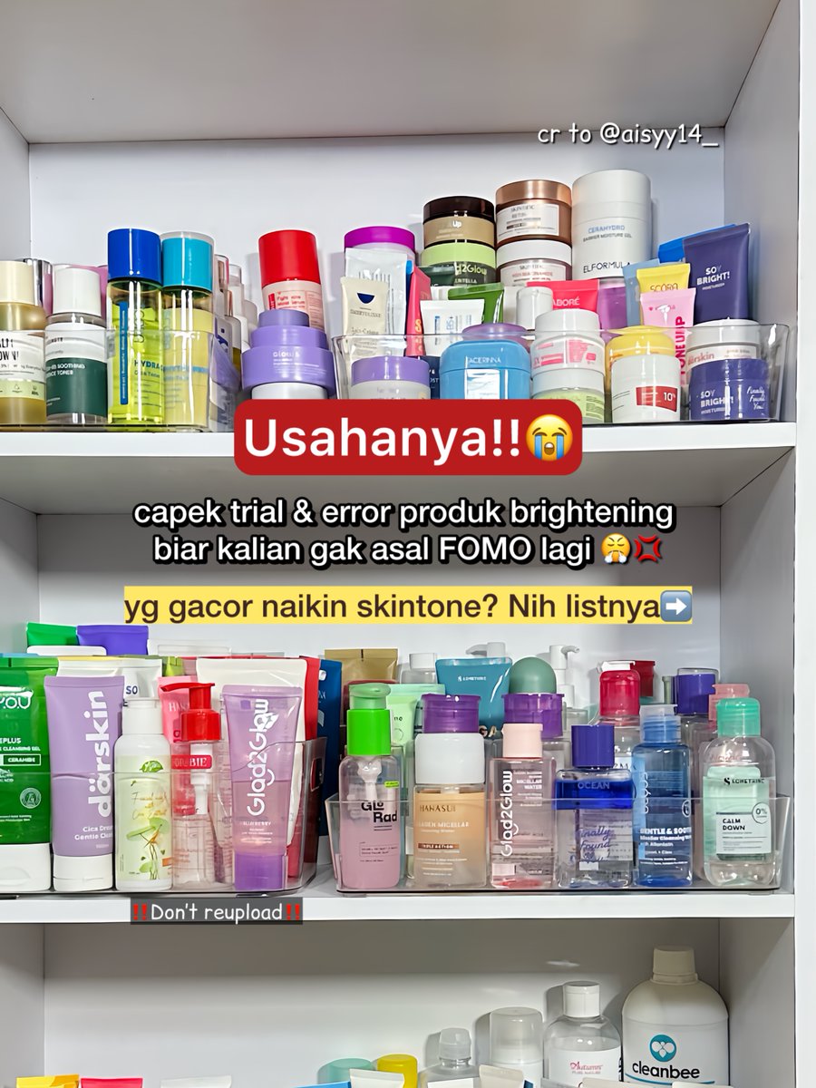 benjaminlee6z39's tweet photo. List of skincare products that “brighten your skin tone. https://t.co/6KZDCC7zmX