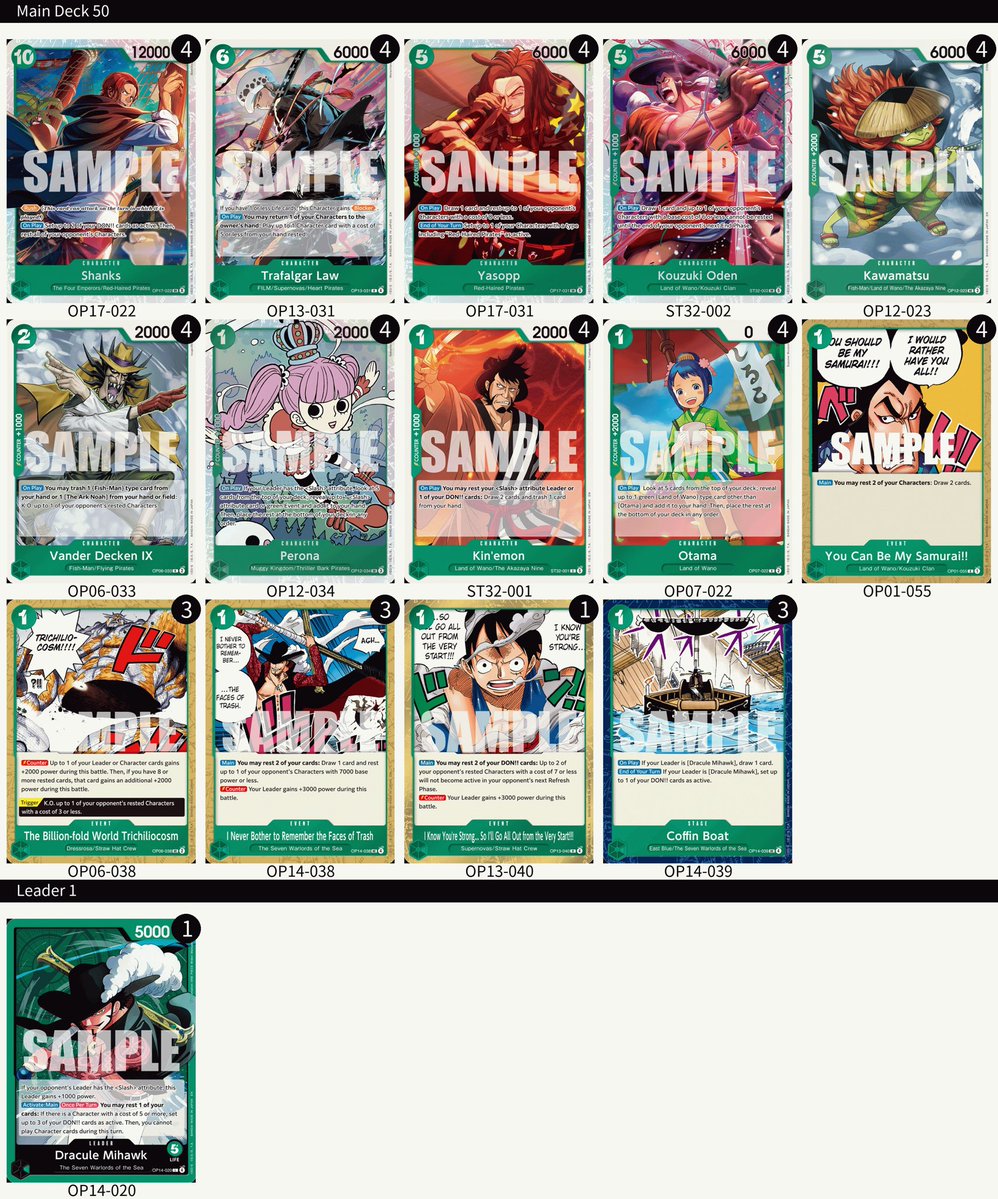 nicky_goldman's tweet photo. Finished 16th after swiss at the 2026 Championship Finals hosted by @PlayTCGOfficial
Played Mihawk.
2 more matches to get a worlds invite!

RB Sabo 🟢
Kaido 🟢
Nico Robin 🟢
RB Sabo 🟢
Mihawk 🟢
RG LAce 🔴
Mihawk 🔴
BLuffy 🟢
Mihawk 🟢
Mihawk 🟢 @EndpointOPTCG https://t.co/i2k7BDhj2k
