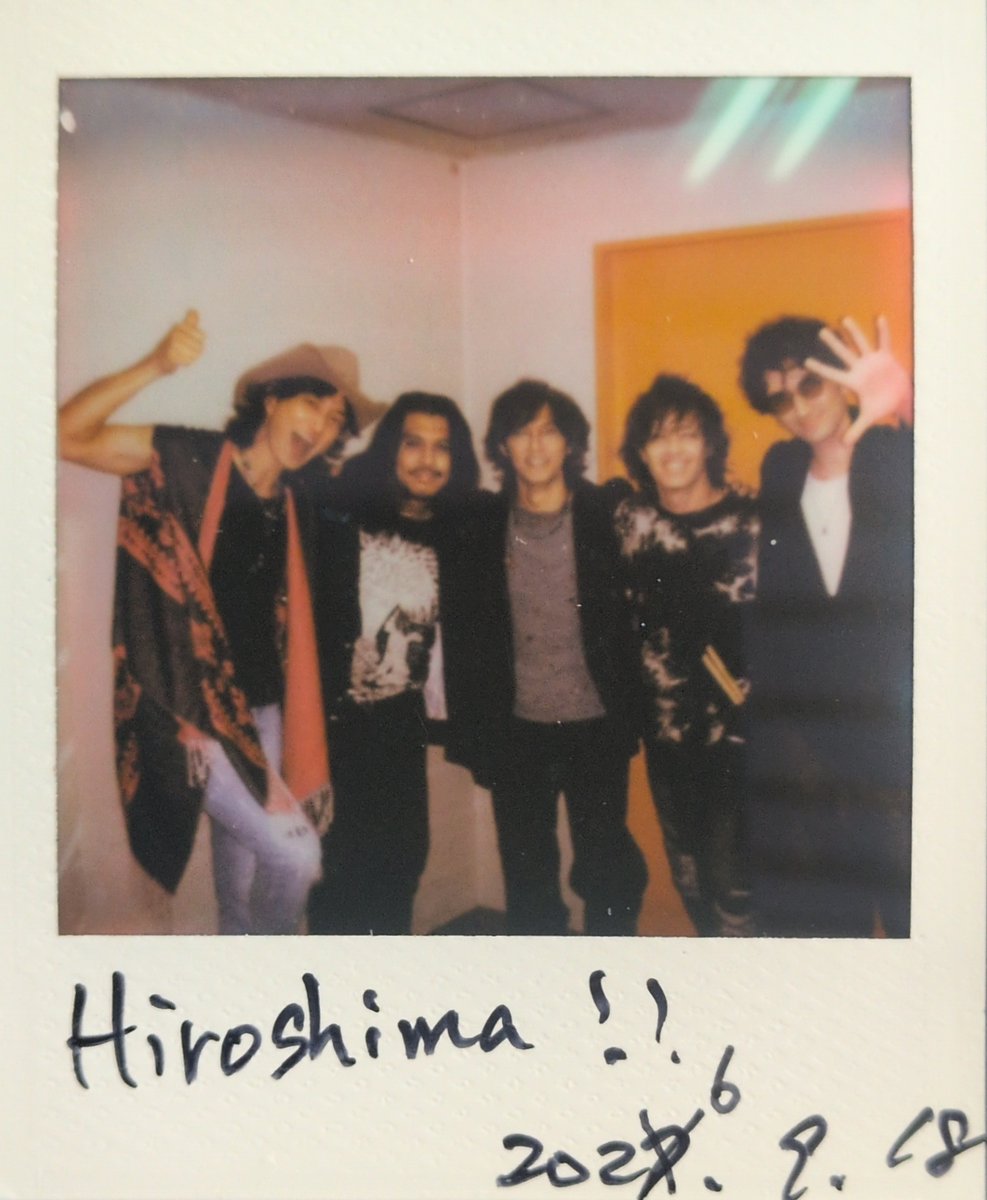 Bz_Official's tweet photo. 【#稲葉浩志 #INABA】KOSHI INABA LIVE 2026-2027 〜enV〜 at Hiroshima Bunka Gakuen HBG Hall

THANK YOU!!

#enV
#KoshiInaba
#ShaneGaalaas
#徳永暁人
#Duran
#SamPomanti
#Hiroshima https://t.co/NOyaG8fXMw