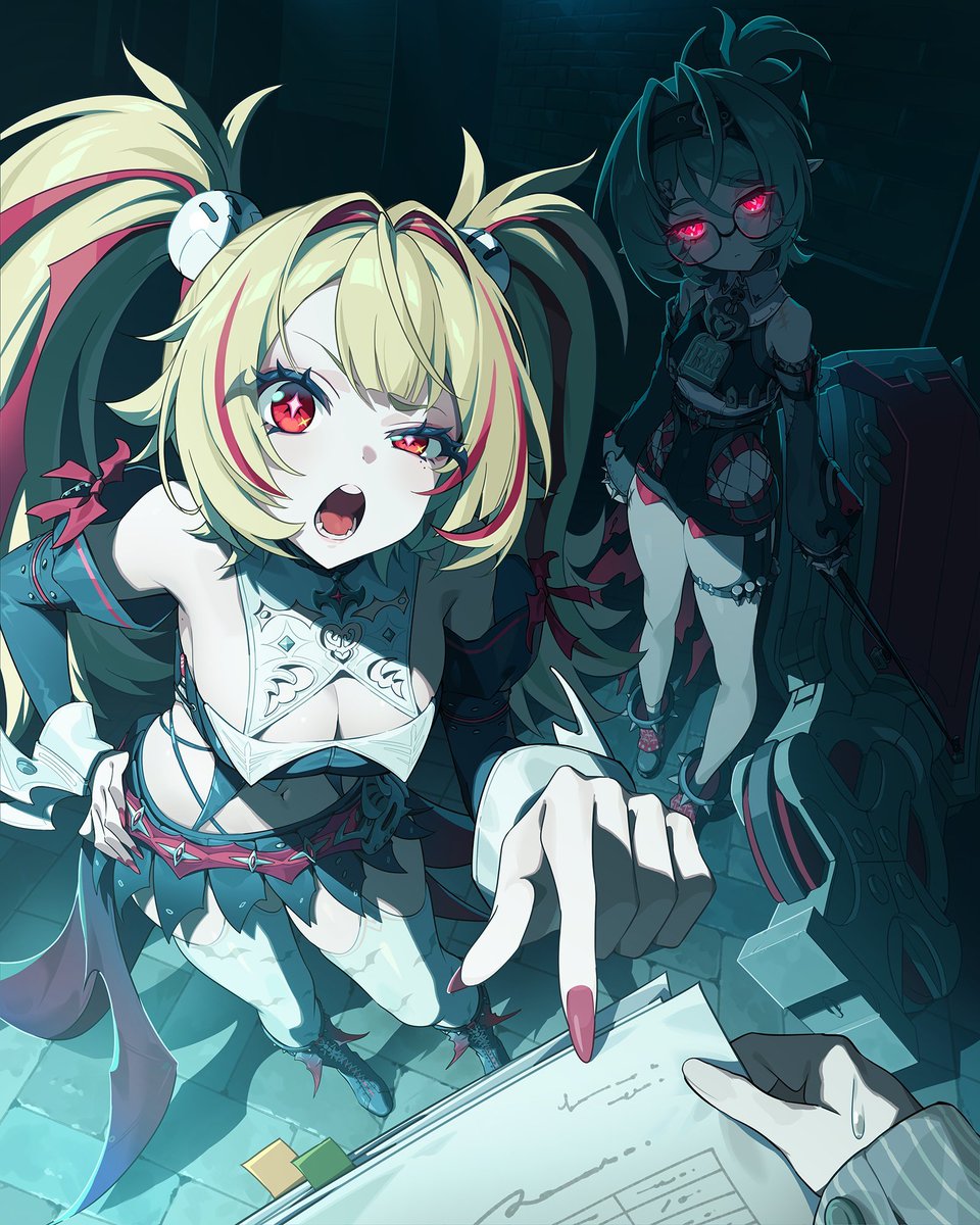 ZenlessWorld's tweet photo. NEW CLARET &amp; ROXY ART 

Artist: @cocodar

#ZenlessZoneZero #ゼンゼロ #ZZZ https://t.co/auonOAGqjC