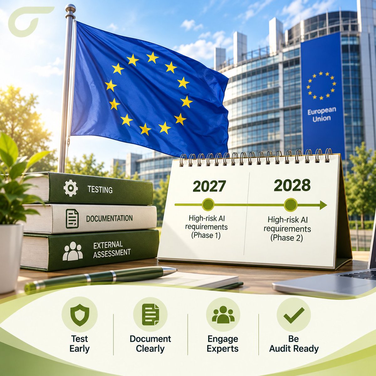 Lantrasoft's tweet photo. The EU recently moved some high risk AI deadlines into 2027 and 2028. That sounds like breathing room, but it is not if your systems still need testing, documentation, and outside assessment. Those timelines fill quickly. The extra months are for doing the work, not postponing it.

#EUAIAct #AIRegulation #HighRiskAI #AIGovernance #Lantrasoft #IBMPartner #EnterpriseAI #RiskManagement