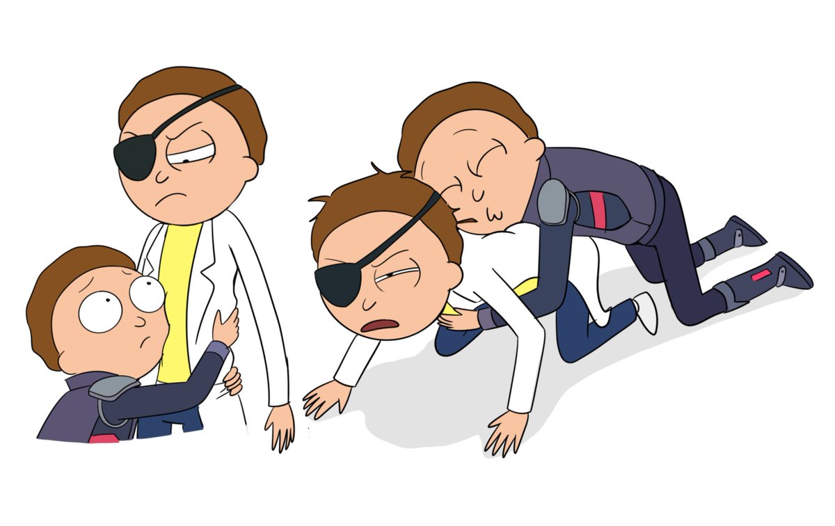 ctrlcofctrlc's tweet photo. Some Mortys can be exhausting https://t.co/wPiNq4POWO