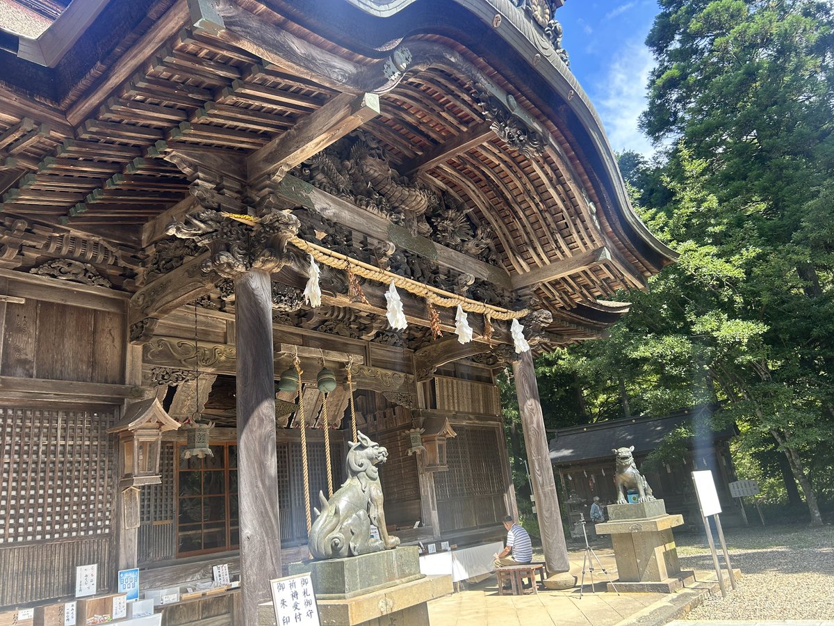 meganeahoge's tweet photo. 大原神社 https://t.co/sdZDl5oMBK