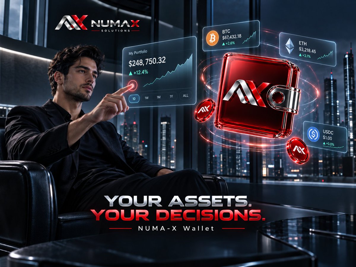 NumaXSolution's tweet photo. YOUR ASSETS. YOUR DECISIONS.

Digital ownership is about having the freedom to decide how you access and manage your assets.

🔐 NUMA-X Wallet gives you a dedicated space to stay connected with your digital world.

Your assets. Your choices. Your control.

#NUMAX #NUMAXWallet #CRX #DigitalAssets #CryptoWallet #Web3 #Crypto