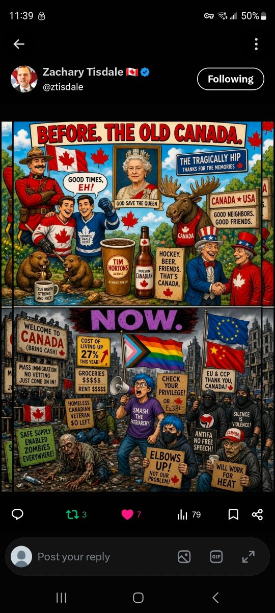 Xiapxpa's tweet photo. @PuckheadPoli @PierrePoilievre When carney stands up and actually tells the truth...about all they're shady deals he's being doing... https://t.co/cpiYw3ytQx