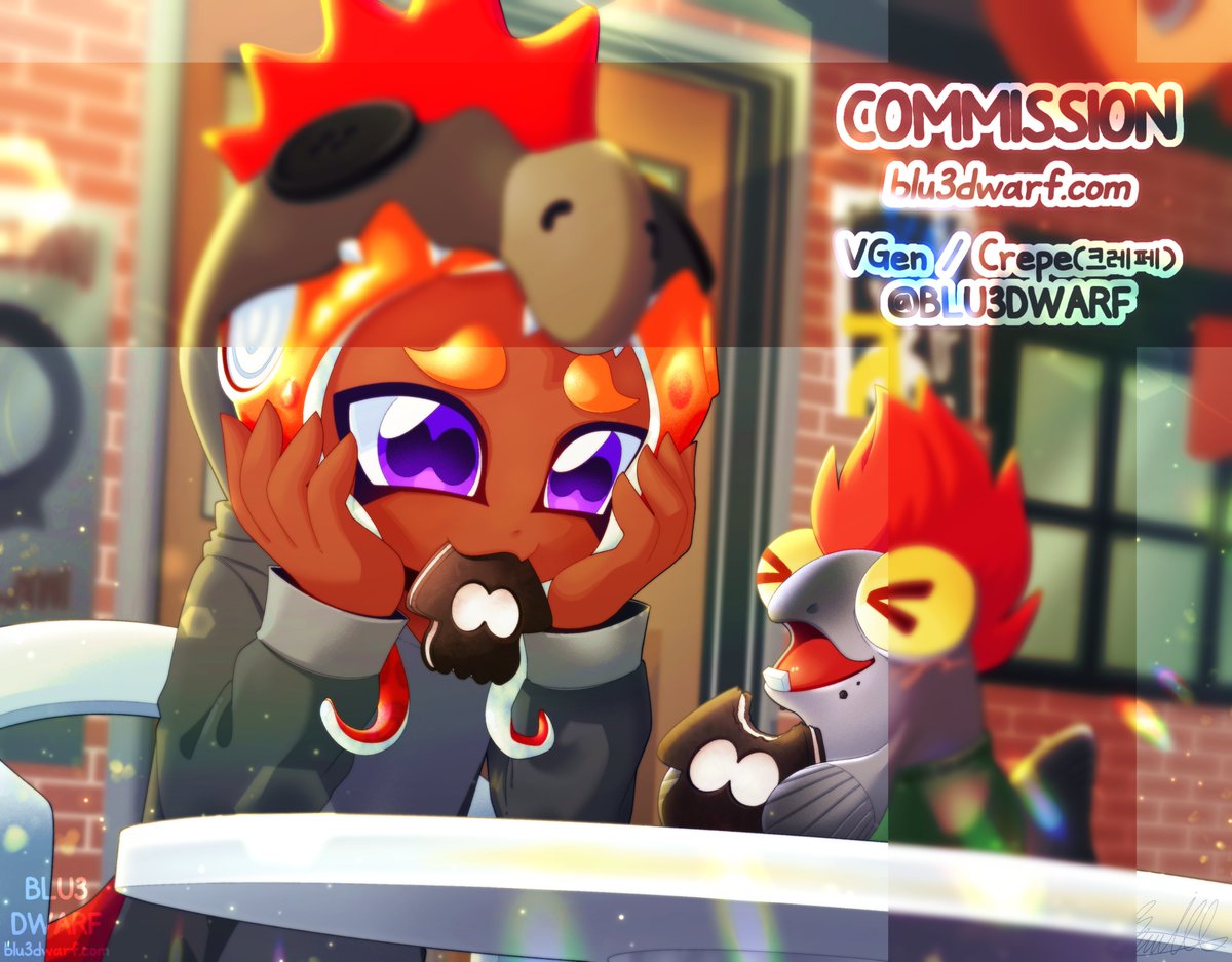 BLU3_DWARF's tweet photo. 커미션 신청 감사합니다 ❤️
Thank you for requesting commission❤️

커미션 신청 :
https://t.co/goJlyDCv8f
https://t.co/L5yq1RHaAS

#커미션 #Commission #Commissionart #Splatoon https://t.co/X5knfQkHwt