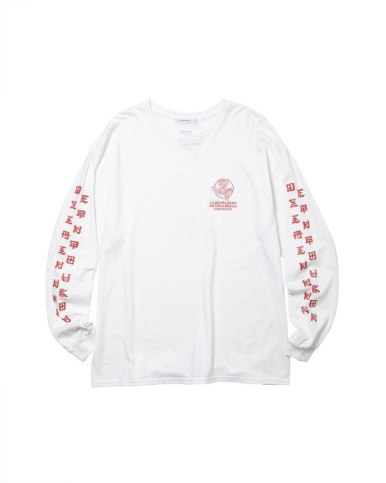 sloop_hkd's tweet photo. 【新作情報】
・
・
・
【Liberaiders】
＊DRAGON L/S TEE
＊¥11,000-taxin
＊WHITE
＊M,L,XL https://t.co/HyY2OLrV01