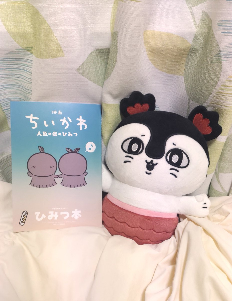 Momousa910's tweet photo. 行ってよかった!
サイコーの本でーす🌟📘
#ちいかわ
#映画ちいかわ https://t.co/PBSIJkVapL