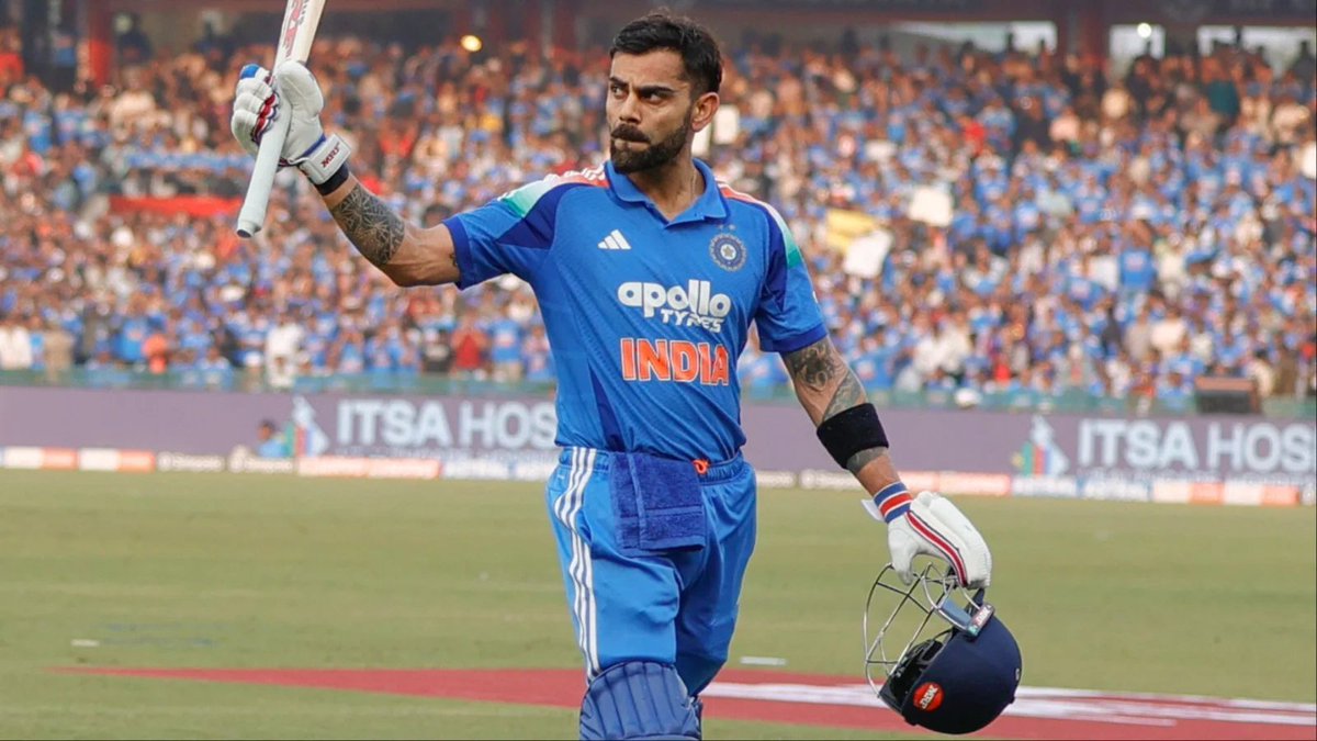 ImTanujSingh's tweet photo. Rashid Khan said - "Virat Kohli is the Most difficult and most challenging Batter I've ever bowled to". (Aakash Chopra YT). https://t.co/dlV0B9XAzs