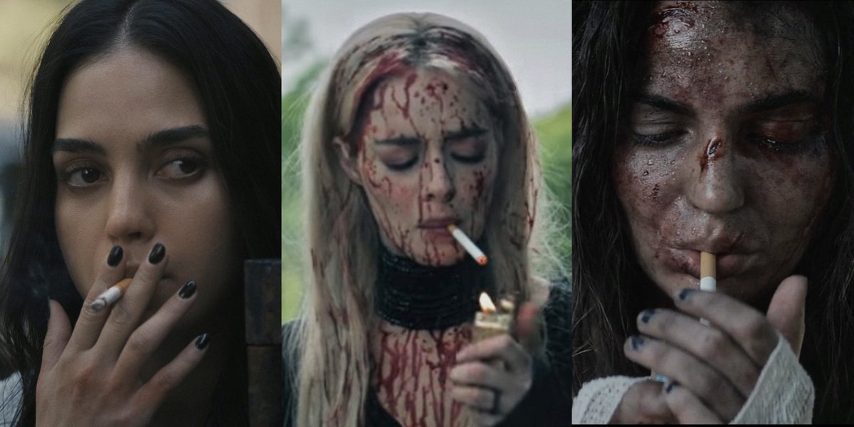 johnnyslawrence's tweet photo. love me some badass final girls that end bloodlines &amp; smoke cigarettes https://t.co/3J8YjxkJvy