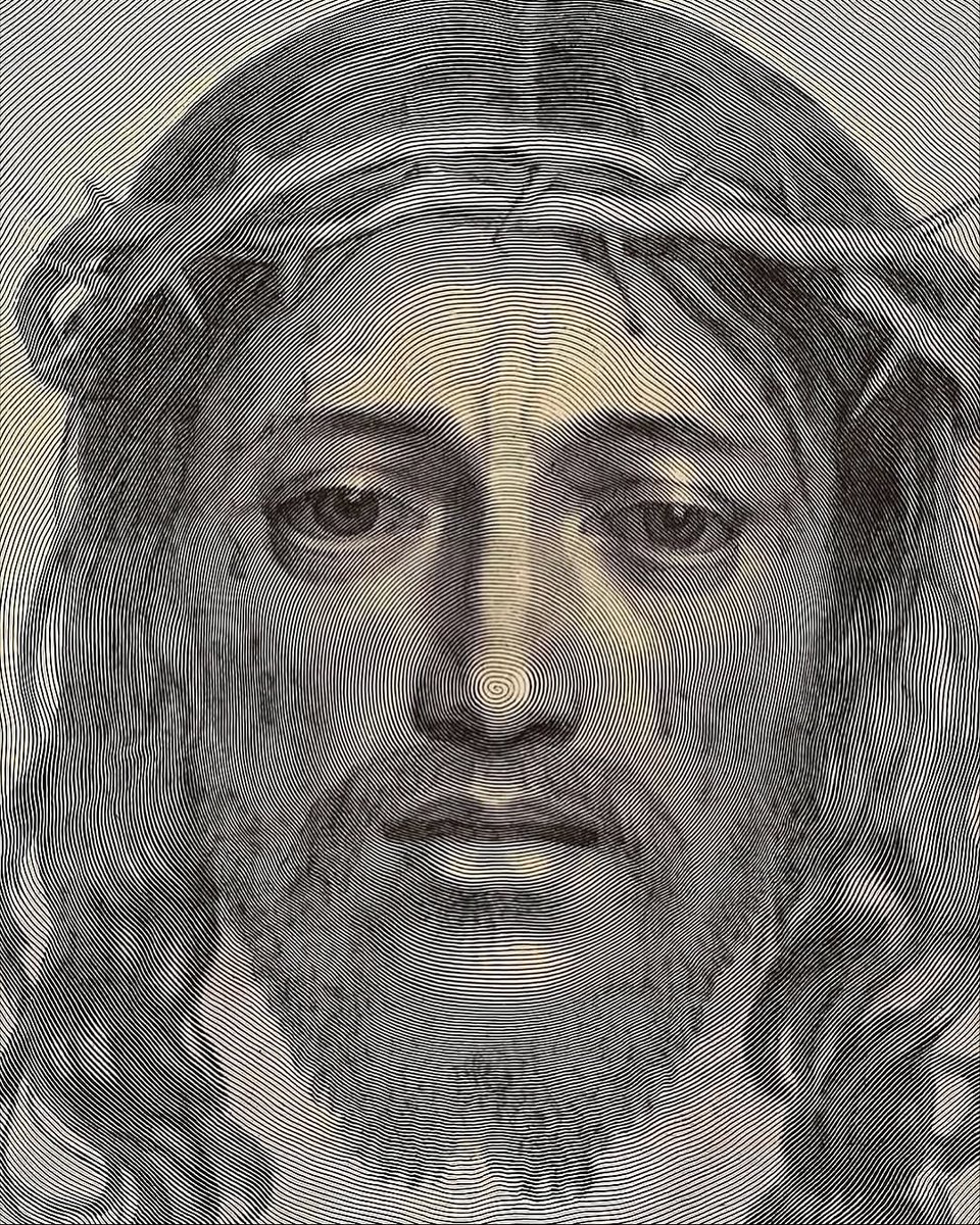 Complex's tweet photo. Claude Mellan's "Face of Christ" was created with a single line

Using a single continuous line that spiraled from the top of Christ’s nose and expanded outwards Claude Mellan was able to create the ‘Face of Christ’,

📸:getty https://t.co/HKQ2InTGop