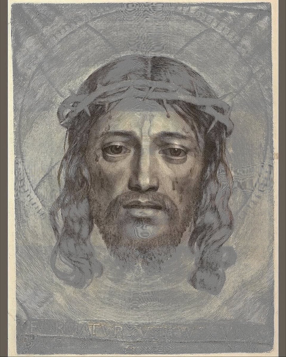 Complex's tweet photo. Claude Mellan's "Face of Christ" was created with a single line

Using a single continuous line that spiraled from the top of Christ’s nose and expanded outwards Claude Mellan was able to create the ‘Face of Christ’,

📸:getty https://t.co/HKQ2InTGop