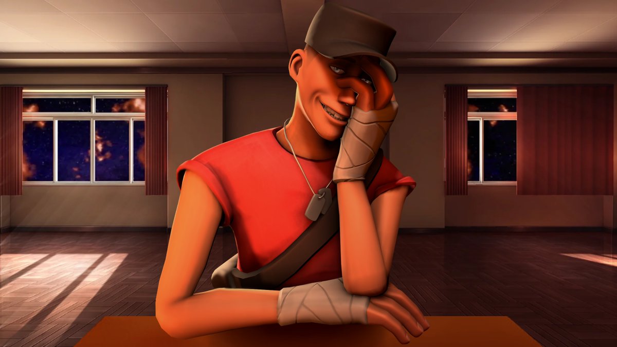 Midnight_Frappe's tweet photo. Just Scout
#tf2 #tf2scout https://t.co/HxLWDO52pJ
