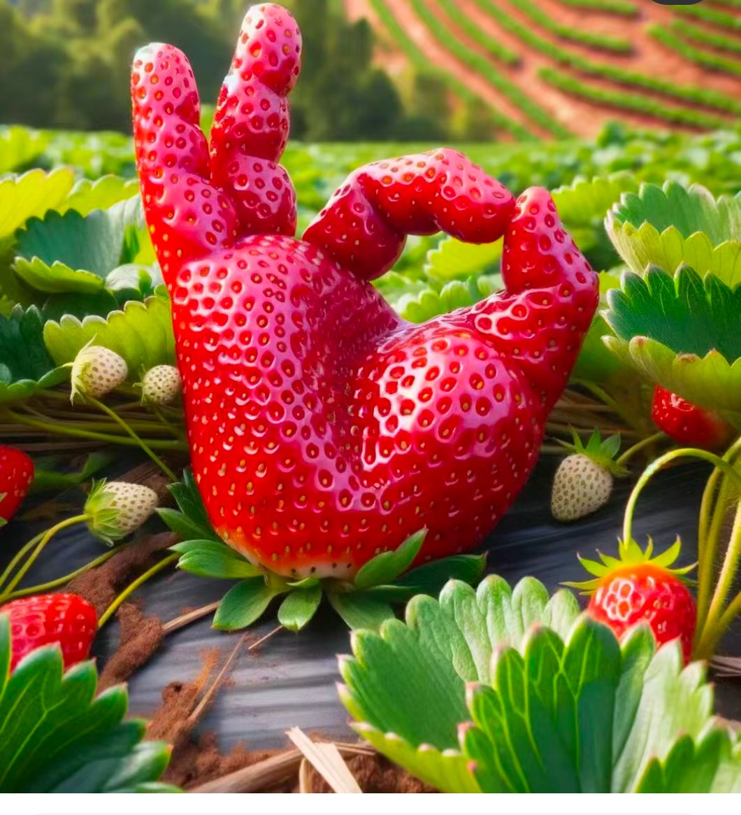 luluo004254's tweet photo. Just had the first sun-warmed strawberry of summer—sweet, juicy, and perfect! https://t.co/DI7Dl2pyjy