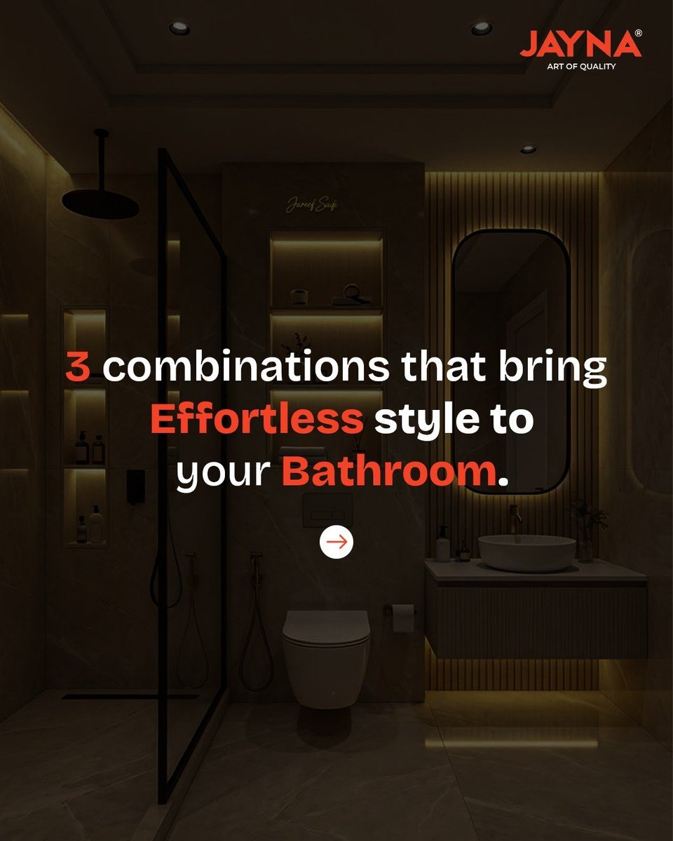 jaynasinks_'s tweet photo. Three timeless combinations. One effortlessly stylish bathroom. ✨
From bold Black + White to elegant Rose Gold + Marble and warm Gold + Beige — find the finish that speaks to your style.

#JaynaSinks #BathroomDesign #BathroomInspiration #InteriorDesign https://t.co/9Ow0Aq90eP