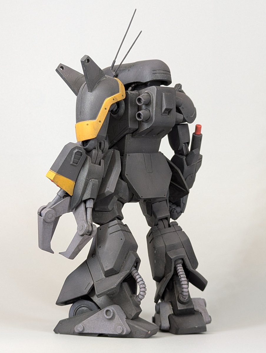 noriat's tweet photo. 10/9（金）から開催される「装甲騎兵ボトムズ総合模型演習2026」で販売します！ 
 1/35「エクルビス」 ￥14,300-(税込み
 未塗装組立式ガレージキット 
レジンキャスト及び一部3Dプリント品 
市販のポリキャップ、ボールジョイントで可動仕様です  
数量少なめよろしくお願いします！
 #ボトムズ総模演 https://t.co/JCnqXkSPl3