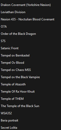 CulturalVolant's tweet photo. All of these are boring as f__k, Dm me if you want to trade actually banned PDFS 
(This is just a showcase as I have much more) https://t.co/KquZulV8ZL