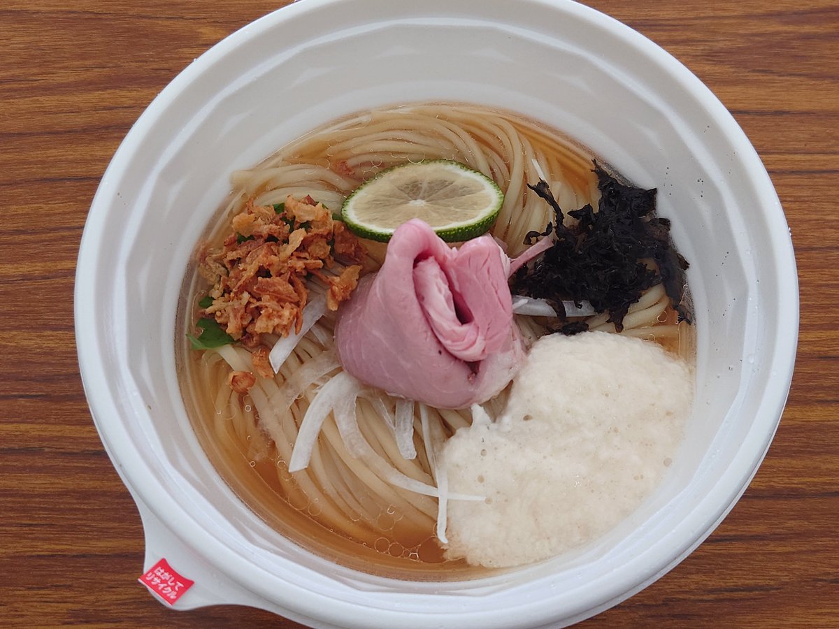 ix1213123's tweet photo. 熱狂中野ラーメン祭2026@中野四季の森公園:「中野」駅
@tokyonekyoramen / #熱狂中野ラーメン祭
2026年09月19日12:59

［麺処 夏海@東京都北区赤羽:「赤羽」駅］
@akabaneramen / #麺処夏海
煮干昆布水冷麺“ニボコン” ¥1,200
長芋とろろ ¥150 https://t.co/z8gBjTU0zm