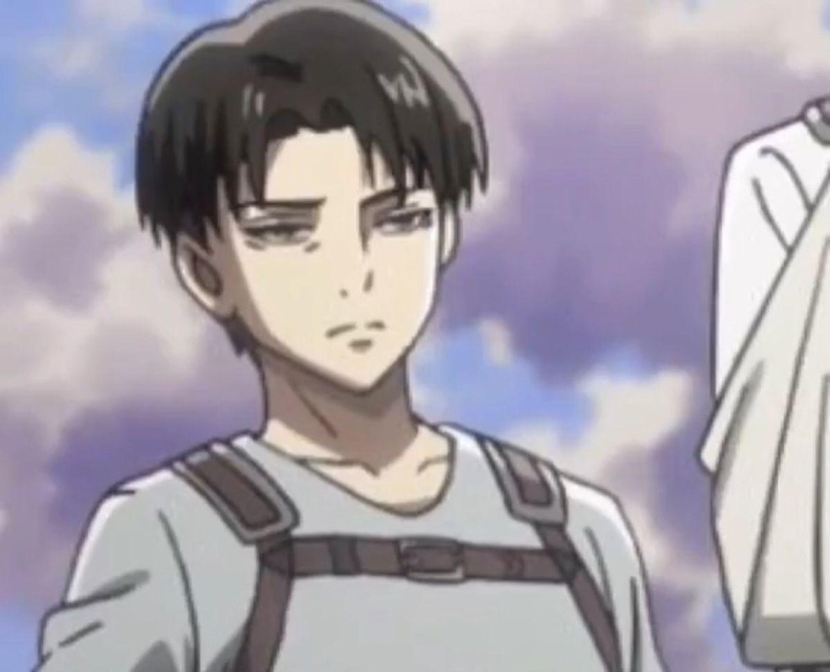 Kyurelie's tweet photo. Low quality Levi means the world to me https://t.co/mKHi4w2iks