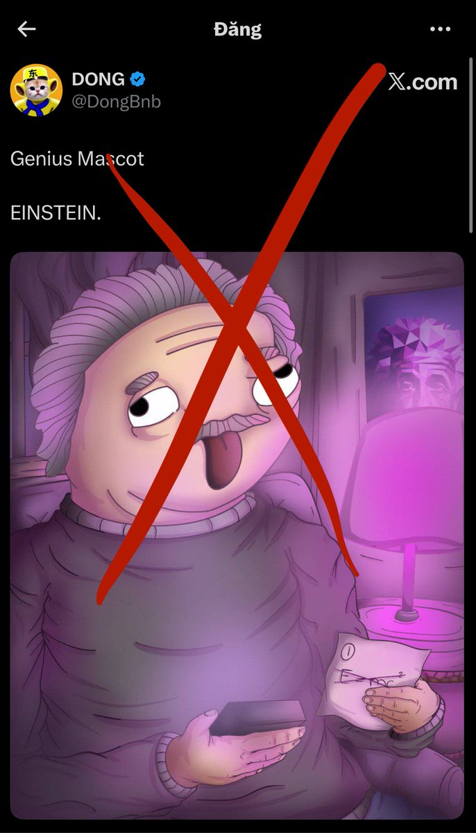 sh47crypto's tweet photo. Look at what this Vietnamese monkey did with $EINSTEIN (0x36B158582CF55d714dd270e9d2E39FFB629A8206)

After dirty shilling and hiring more trash KOLs to shill with him.

He cashed out by taking the money of people who trusted him and bought $EINSTEIN.

Then he posted that text (like in the picture) to justify the scam memecoin he created.

How filthy can this guy get?????

I don’t even follow Christianity, but a dirty piece of shit like you still talks about God?
Did God teach you to create memecoins to scam newbies? 🤣🤣🤣

Disgusting. You scammed newbies out of their money then dumped all the blame for those losses on God. 🤢🤢🤢

He’s got a lot of accomplices. I only took screenshots to warn everyone to be more careful with this monkey.