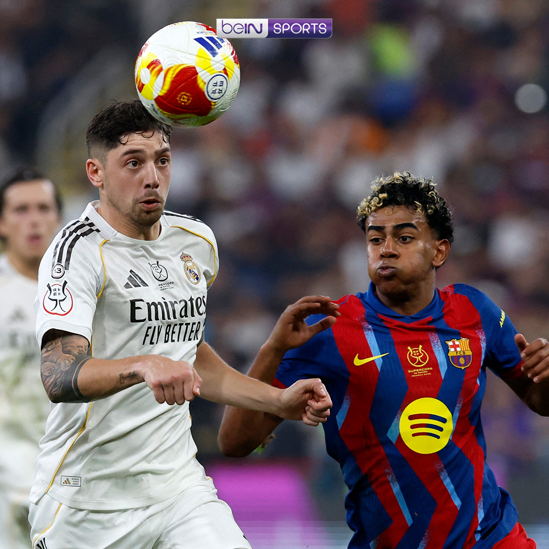 beINSPORTSid's tweet photo. Lamine Yamal: "Kalau Anda datang dari La Masia, mulai dari ElClasico pertama, Anda sudah mengerti betapa pentingnya laga ini. Arti dari laga ini adalah perang. Saya ingin hadapi Real Madrid di Liga Champions. Saya belum pernah hadapi mereka di UCL!"
#beINUCL https://t.co/og3ZSE91me